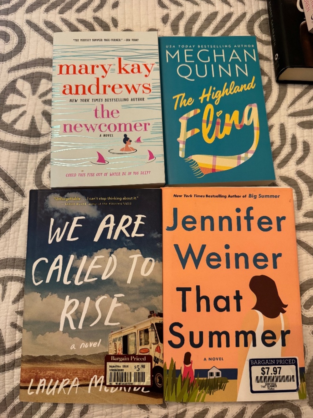 Lot of 4 adult fiction/romance! - Like New Condition